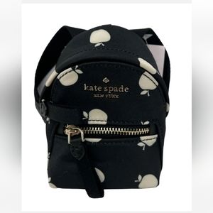 NWT Kate Spade Chelsea Micro Apple Mini Backpack Coin Purse Keychain Bag Charm